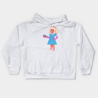 Waitress piggy Kids Hoodie